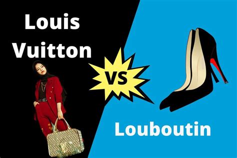 louboutin vs louis vuitton|are louis vuitton and christian the same.